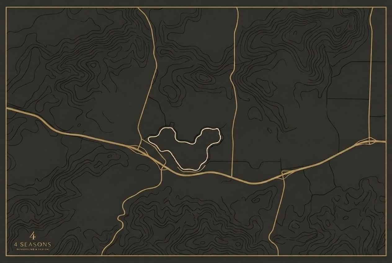 Illustrated map of Westlake Village and Conejo Valley neighborhoods served by 4 Seasons Remodeling