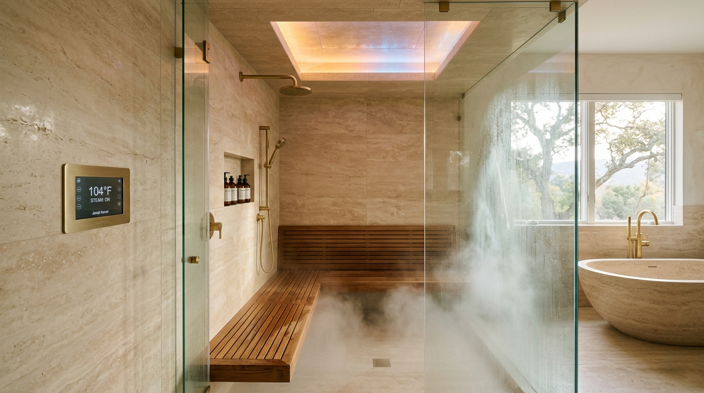 Luxury Westlake Village Bathroom Remodel - Steam Sanctuary