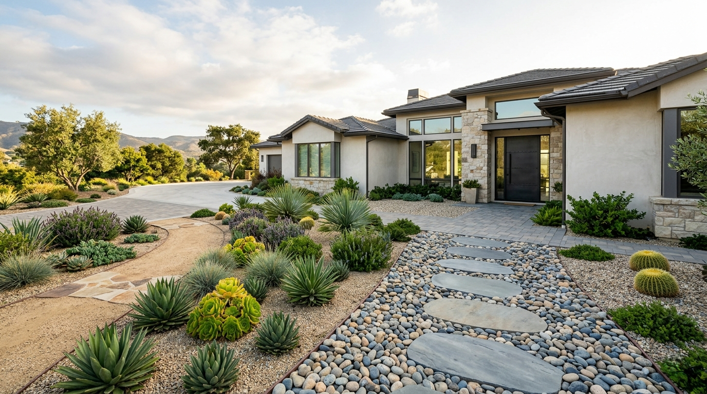 High-end Fire Resistant Landscaping by 4SCD