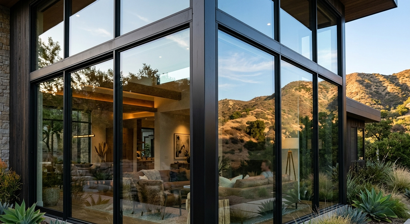 High-Performance Tempered Glass Windows