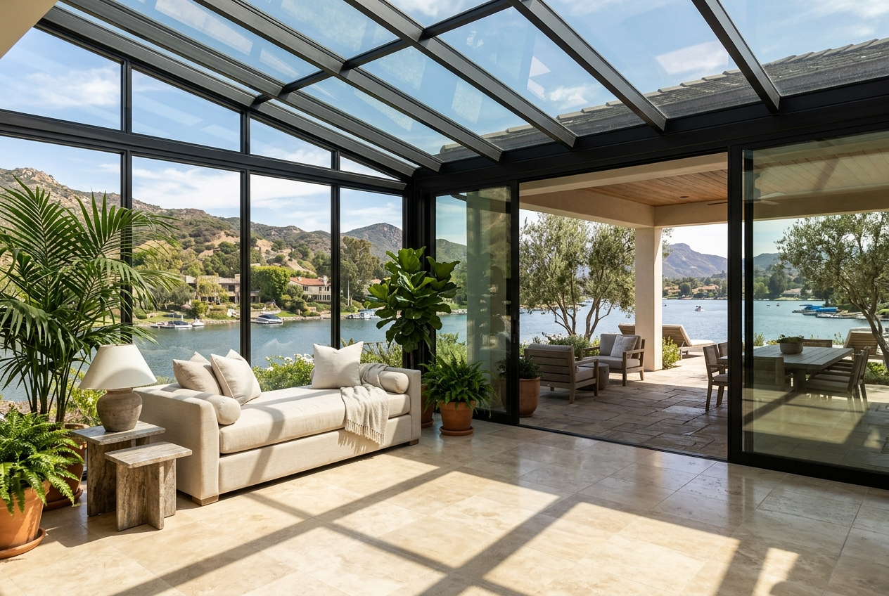 Lake Sherwood Sunroom Addition Westlake Village